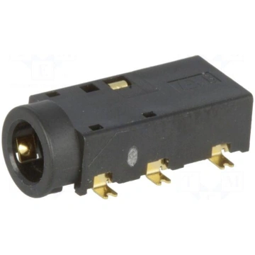 Socket | Jack 3,5mm | female | stereo | ways: 4 | 
