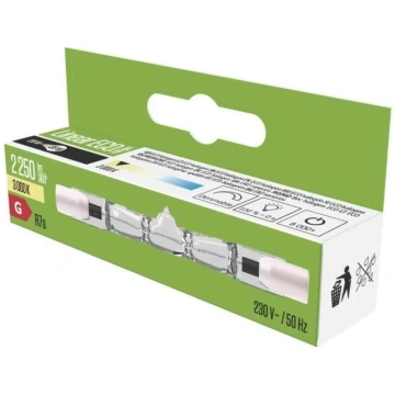 Emos Lineāra halogēnā spuldze J78 ZE0102, 120 W, 2