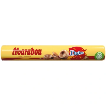 Piena šokolādes konfektes MARABOU Daim Roll, 67 g