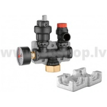 *CALEFFI drošības grupa ar izolāciju 1" kompozītpl