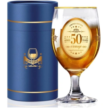 Personalizētas 50. dzimšanas dienas dāvanas, alus 