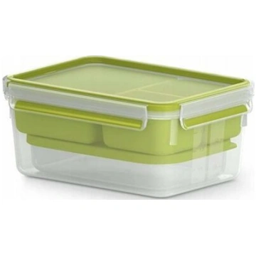 Emsa CLIP & GO Lunchbox XL, lunch box (green/trans