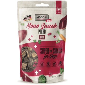 MAC"s Dog Mono gardumi ar zirga gaļu suņiem, 100 g