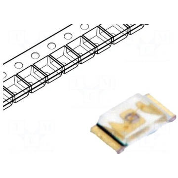 LED | SMD | 0603 | blue | 28÷180mcd | 1.6x0.8x0.3m