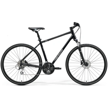 Velosipēds Merida CROSSWAY 20, melns, 28", XS(43),