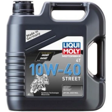 Motociklu 4-taktu eļļa 4T 10W-40 4L LIQUI MOLY 124
