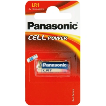 Panasonic battery LR1/1B 5019068592551 LR1L/1BP (1