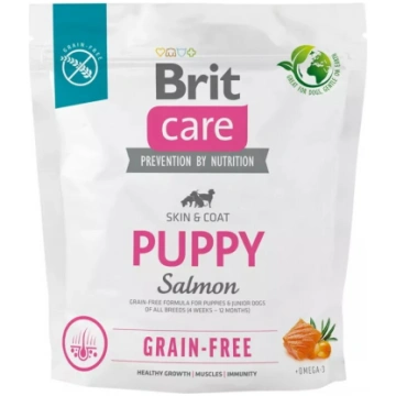 Sausais barības maisījums kucēniem Brit Puppy Salm