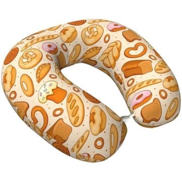 VOSERY Dažādi maizes ceļojuma spilveni Memory Foam