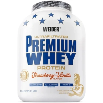 Weider Premium Whey, Strawberry Vanilla - 2300 gra