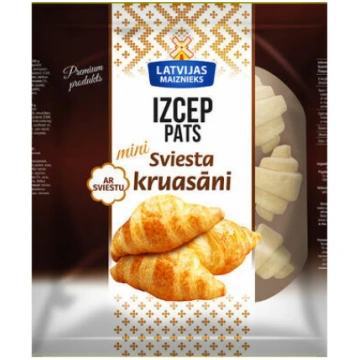 Kruasāni sviesta mini Izcep Pats, saldēti 300g, La
