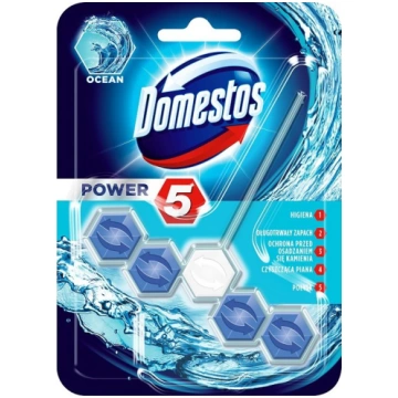 Domestos Power 5 Disinfecting cleaner Solid Ocean 