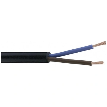 OMY 2x0.75 lokans elektrības kabelis ar vara dzīsl