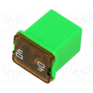 Fuse: fuse; automotive; 40A; 58VDC; medium time-la