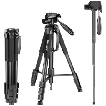 Neewer ALUMINUM ALLOY CAMERA TRIPOD MONOPOD WITH P