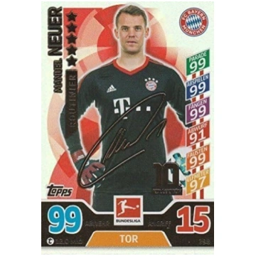 398 – Manuel Neuer Bayern Munich – Routinier Topps