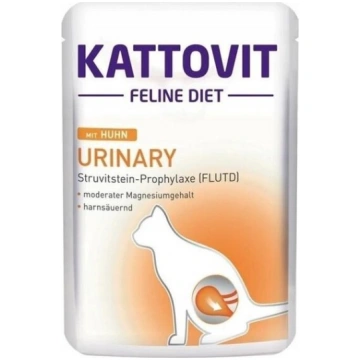 Kattovit Feline Diet Urinary ar vistu, 85 g