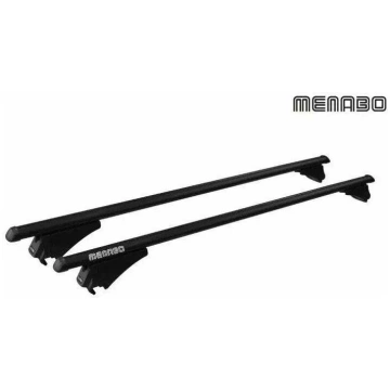 Menabo FLUSH/RAISED RAILS ROOFBAR TIGER BLK | 8003