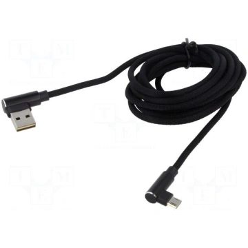 Cable | USB 2.0 | USB A reversible angled plug,USB