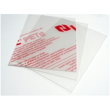 PET Satin caurspīdīgs, Biezums 2,0mm Izmērs 3050 x