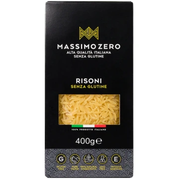 MASSIMO ZERO - Risoni Senza Glutine - 400 gr