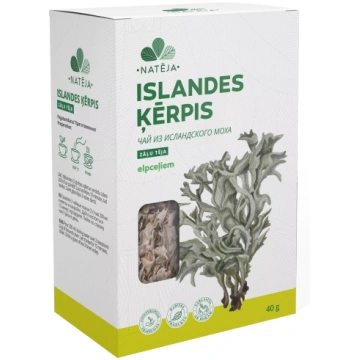 NATĒJA Islandes Ķērpja beramā tēja, 40 g