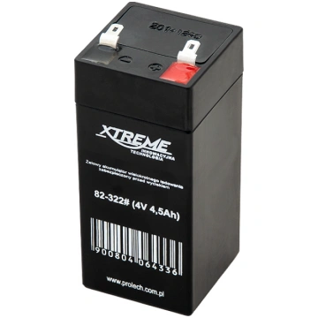 Lead acid battery XTREME 4V 4.5Ah 82-322