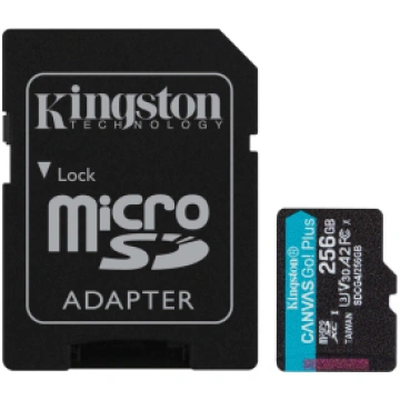 Kingston | Canvas Go! Plus | 256 GB | microSD | Fl
