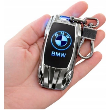 BMW atslēgu piekariņš ar apgaismojumu un šķiltavu