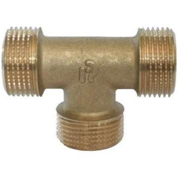 Misiņa trejgabals D3/4"", ar ārējām vītnēm, 092526