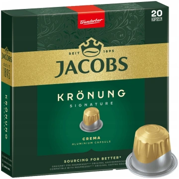 Jacobs Kapsulas Kronung Signature Crema Priekš Nes