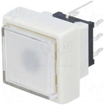 Switch: keypad | Pos: 2 | DPDT | 0.1A/30VDC | whit