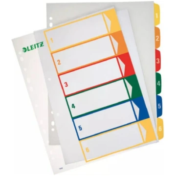 Numurēts tabulā indekss Leitz PC printable Index P