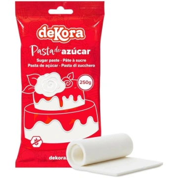dekora – Konditorejas fondants, balts – Fondanta c