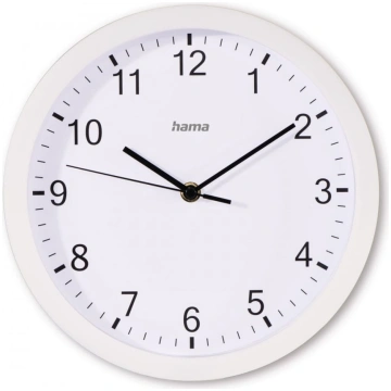 Elba sienas pulkstenis 25 cm balts HAMA 185864