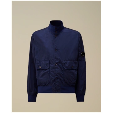 Chrome-R Button Bomber Jacket