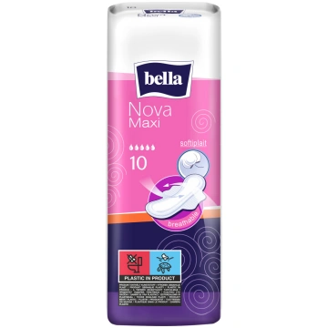 BELLA NOVA MAXI higiēniskās paketes, 10 gab. TZMO