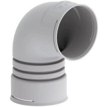 Līkums Zehnder DN75, presēts, 90 °