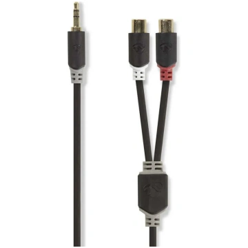 Audio kabelis Nedis CABW22250AT02 3.5mm 2 x RCA va