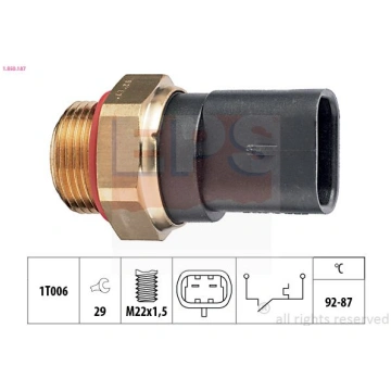 Termoslēdzis, Radiatora ventilators EPS 1.850.187