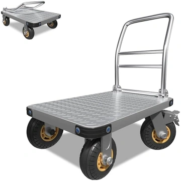 Lieljaudas platformas ratiņi Flat Sack Truck tērau