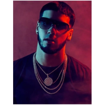 1000 gabaliņu puzle Singer Anuel.Aa Poster Wood pi
