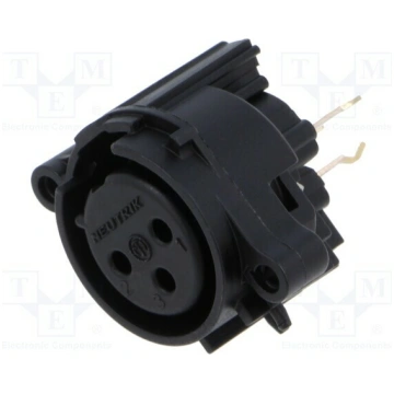 Connector: XLR; socket; female; PIN: 3; straight; 