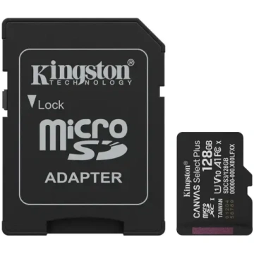 Kingston Canvas Select+ 128GB microSD atmiņas kart