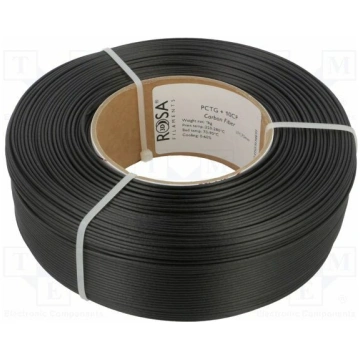 Filament: PET-G + CF; 1.75mm; black; 240÷270°C; 1k