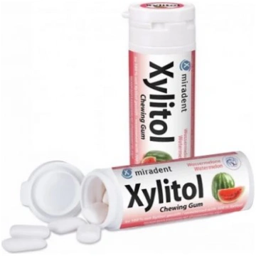 Miradent Xylitol Chewing Gum Košļājamā gumija ar k
