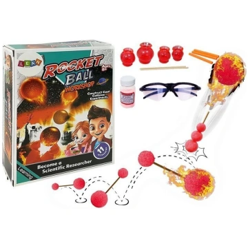 Izglītojošs komplekts "Rocket Ball" Lean Toys