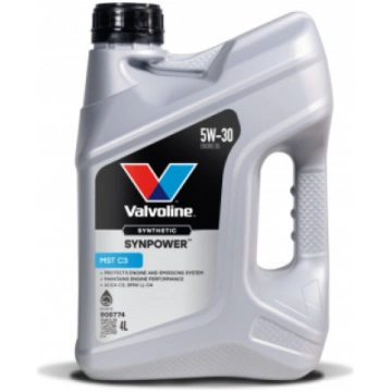 Motoreļļa Synpower MST C3 5W30 4L, Valvoline 90877