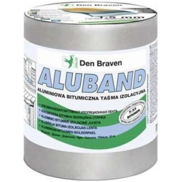 Bituma lenta Aluband 10cm x 10m pelēka