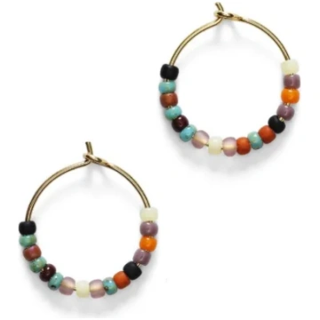 Anni Lu Maya Beach Hoop - Gold (Pair)